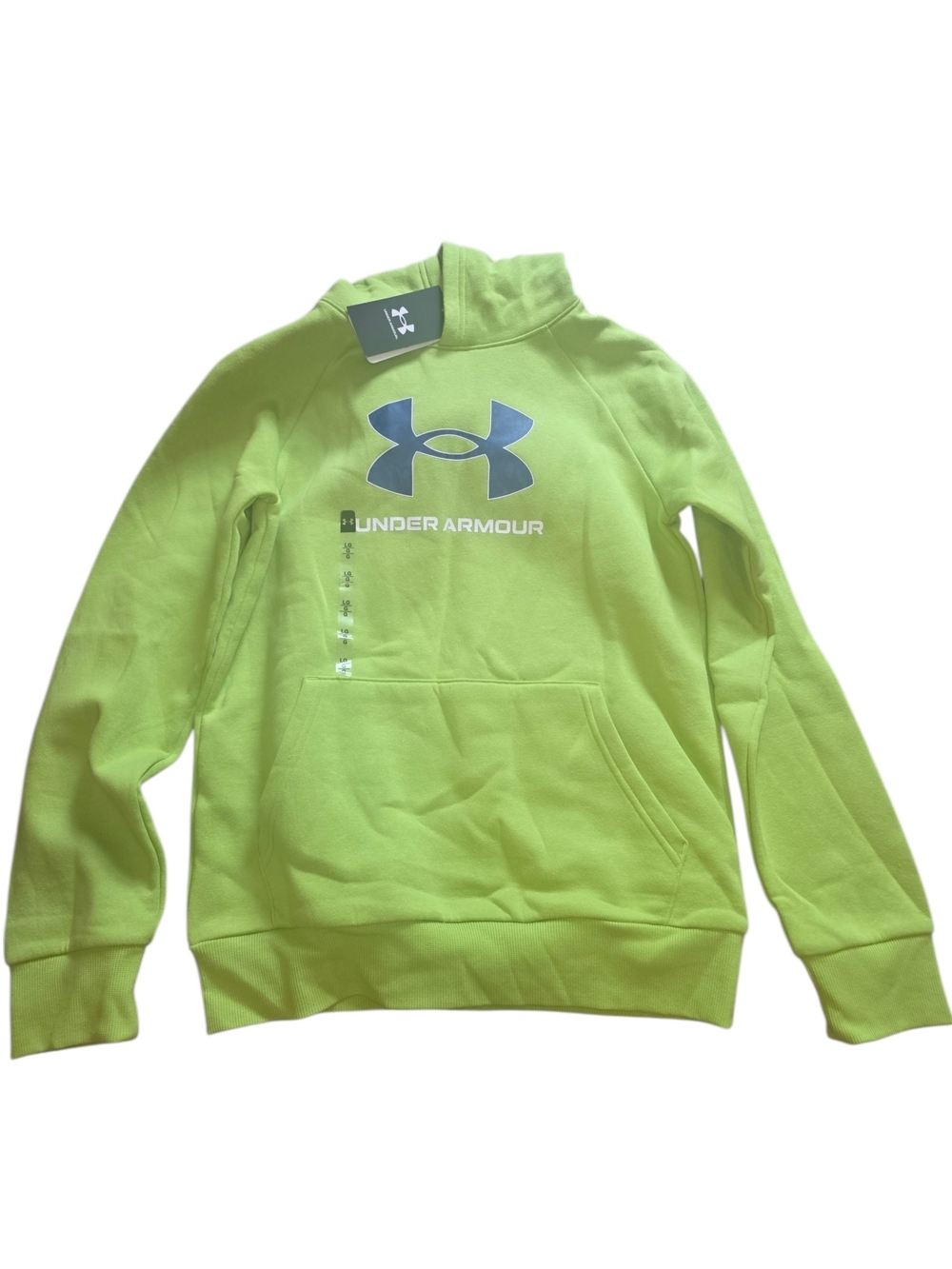 Under Armour Youth Neon Lime Crewneck Pullover Sweatshirt